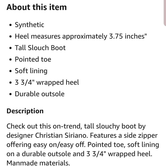 Christian Sirano Black Violet Tall Slouch Boot - Picture 3 of 7